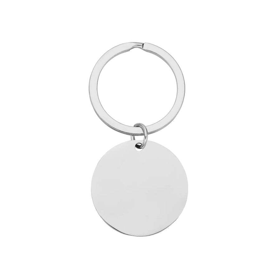 xTool Stainless Steel Round Keychain (10pcs)