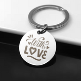 xTool Stainless Steel Round Keychain (10pcs), view 2