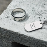 xTool Stainless Steel Rounded Rectangle Pendant (10pcs), view 2