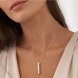 xTool Stainless Steel Vertical Bar Necklace (6pcs), view 2