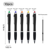 xTool Stylus Ballpoint Pens with Multicolored LED Lights (10pcs), view 4