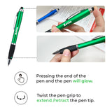 xTool Stylus Ballpoint Pens with Multicolored LED Lights (10pcs), view 5