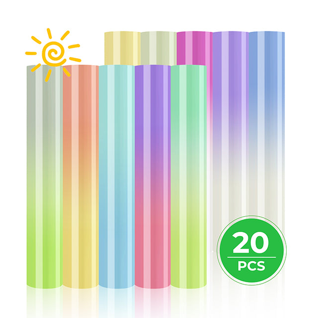 xTool Sun Color Changing Heat Transfer Vinyl (20pcs)