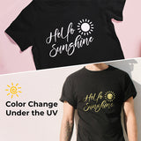 xTool Sun Color Changing Heat Transfer Vinyl (20pcs), view 3