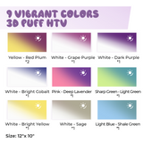 xTool Sun Color Changing Puff Vinyl Heat Transfer (10pcs), view 3