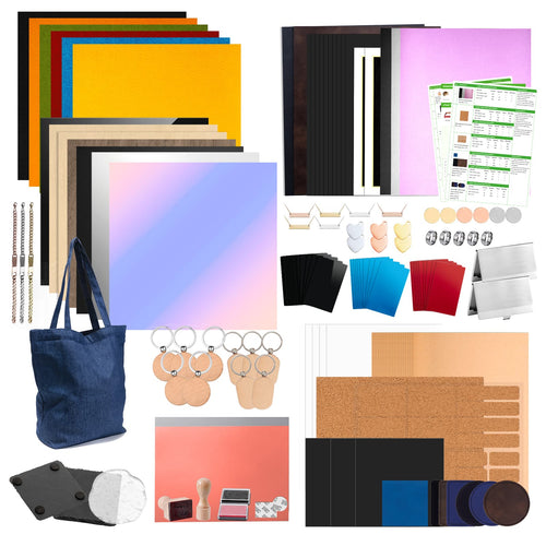 xTool Selected Ultimate Laser Material Kit (155pcs)