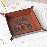 xTool Vintage Brown to Black Laserable PU Leather Tray (1pcs), view 2