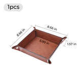 xTool Vintage Brown to Black Laserable PU Leather Tray (1pcs), view 3