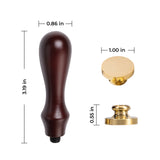 xTool Wax Seal Stamp Head Set, view 3