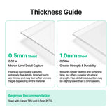 xTool White HIPS Form Sheet (20pcs), view 6