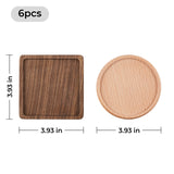 xTool Wooden Coasters (6pcs), view 3