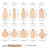 xTool Wooden Keychain (10pcs), view 3