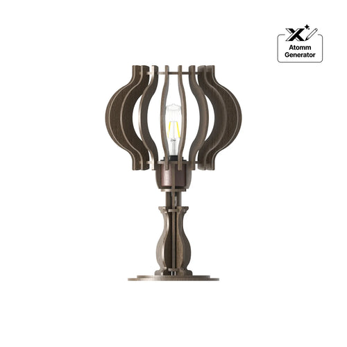 xTool Wooden Petal DIY Table Lamp Kit