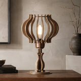 xTool Wooden Petal DIY Table Lamp Kit, view 4