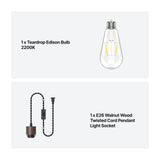 xTool Wooden Petal DIY Table Lamp Kit, view 6