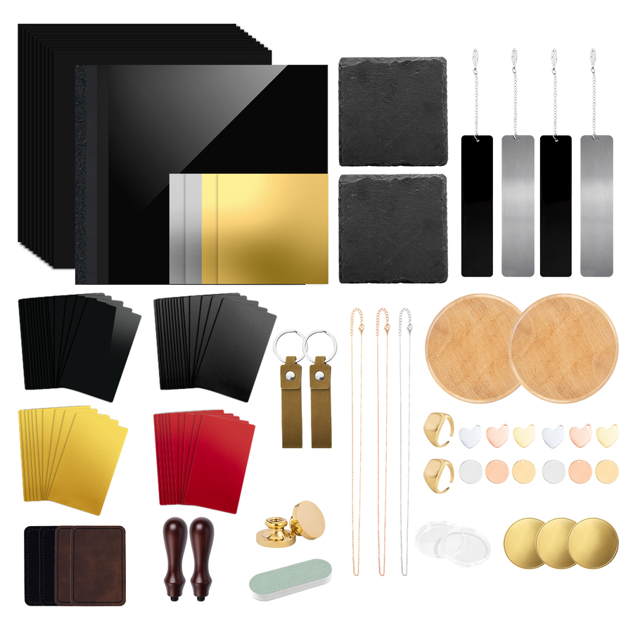 xTool F1/F2 Ultra Laser Material Kit (93pcs)