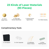 xTool F1/F2 Ultra Laser Material Kit (93pcs), view 4