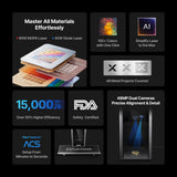 xTool F2 Ultra 60W MOPA & 40W Diode Dual Laser Engraver, view 2