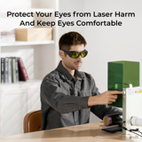 xTool Laser Safety Goggles for 316nm-450nm & 900nm-1080nm Lasers, view 2