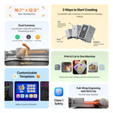 xTool M2 Color Craft Laser Cutter & Engraver, view 2