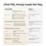 xTool P2S 55W Desktop CO2 Laser Cutter, view 2