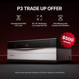 xTool P3 80W Flagship CO2 Laser Cutter with Intelligent Automation, view 2
