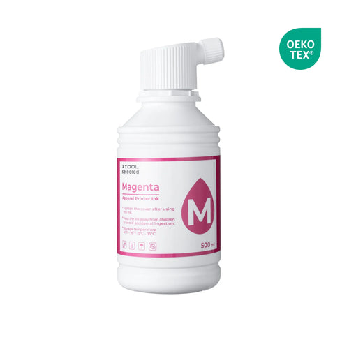 xTool 500ml Magenta Apparel Printer Magenta Ink