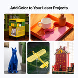 xTool Selected SnapSpray Airbrush Kit for Laser Crafters with Fast Color Switching, view 4