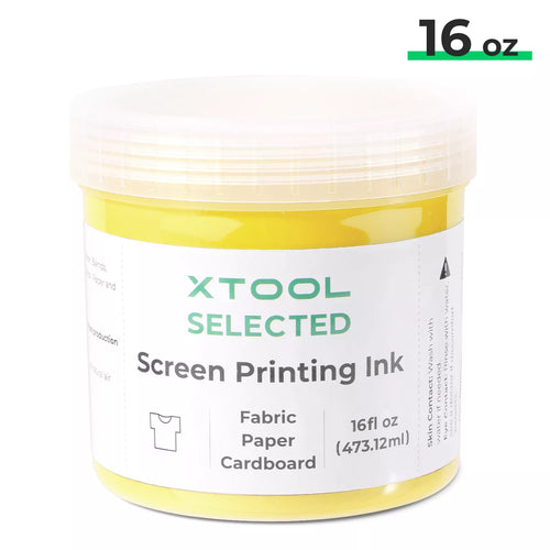 xTool Yellow Screen Printing Ink (16oz)