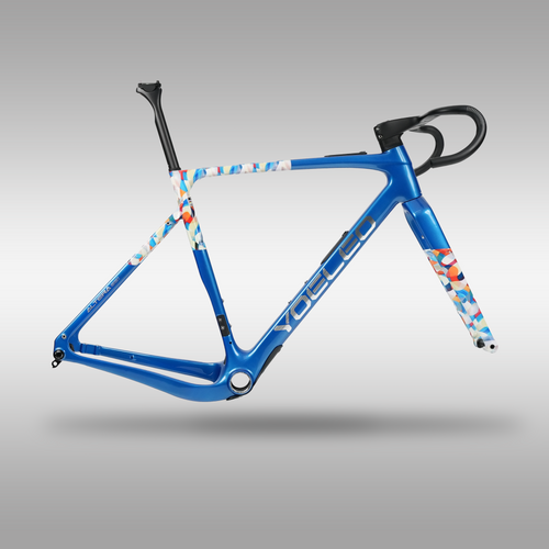 YOELEO Altera G21 DB Gravel Bike Frameset Prism Blue