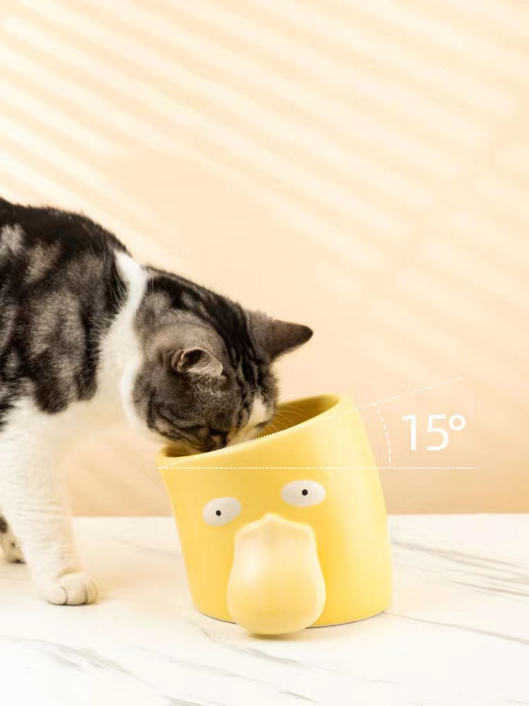 ZezeLife Animal Series Elevated Cat Bowl, view 4