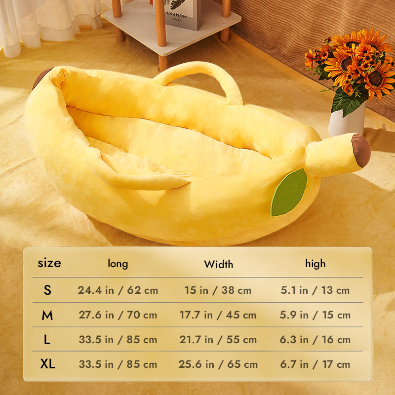 ZezeLife Banana Cat Bed, view 6