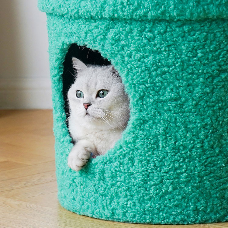 ZezeLife Barbie Potted Flower Cat Condo, view 4