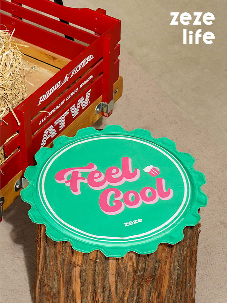 ZezeLife Beer Cap Cooling Mat For Cats, view 2