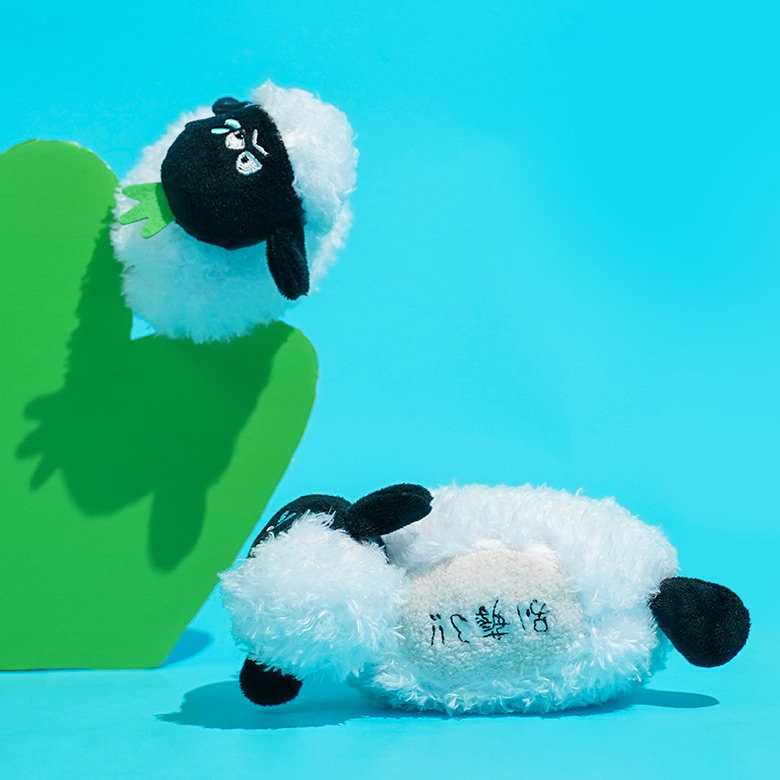 ZezeLife Black Face Sheep Cat Wand Toy, view 6