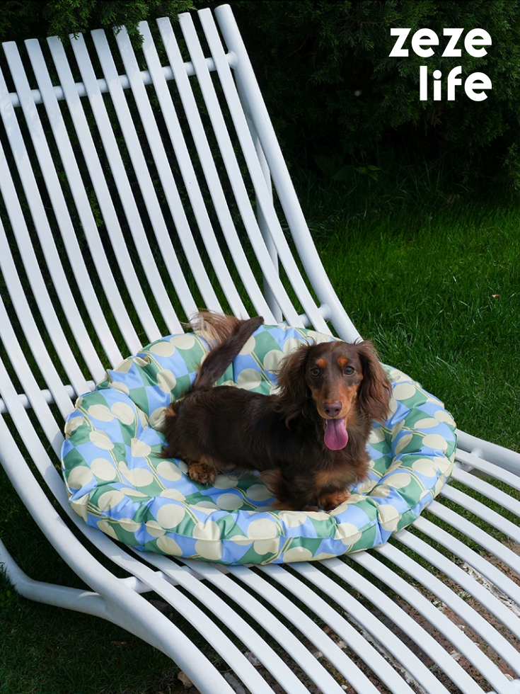 ZezeLife Blue Lotus Summer Cooling Ice Pad, view 4
