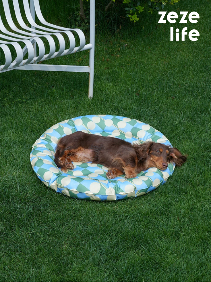 ZezeLife Blue Lotus Summer Cooling Ice Pad, view 5