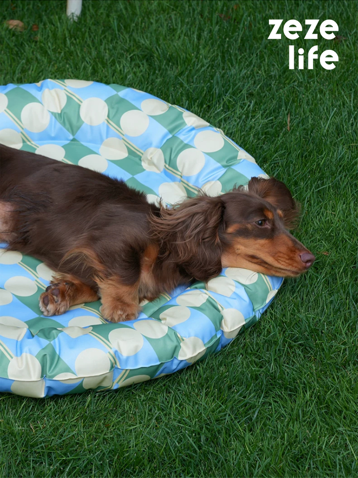 ZezeLife Blue Lotus Summer Cooling Ice Pad, view 6