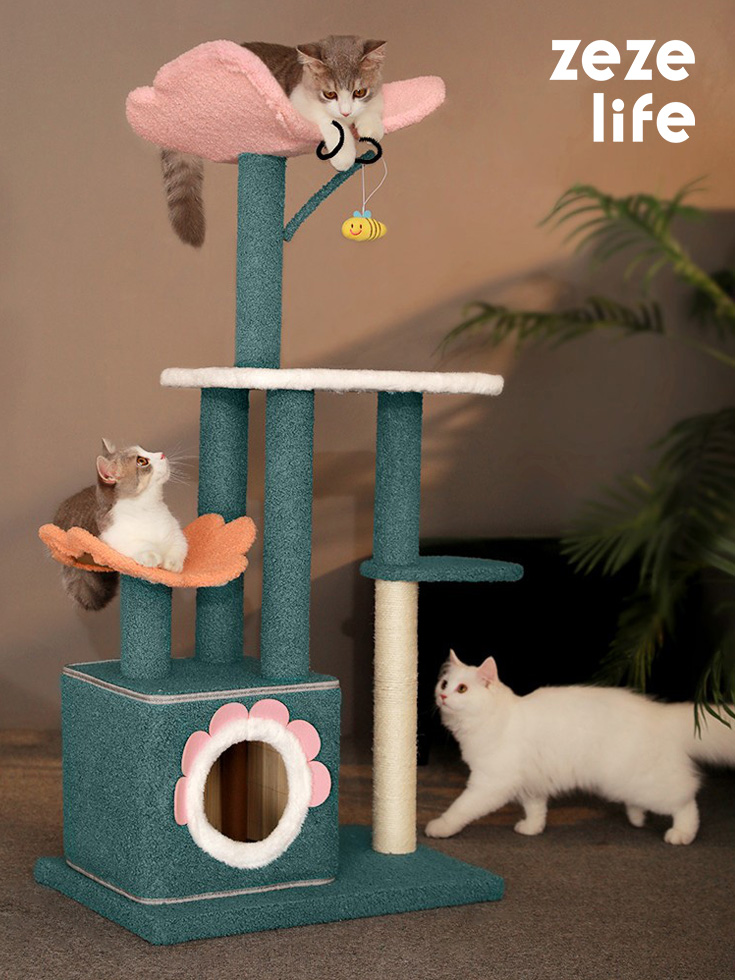 ZezeLife Butterfly World Cat Tree