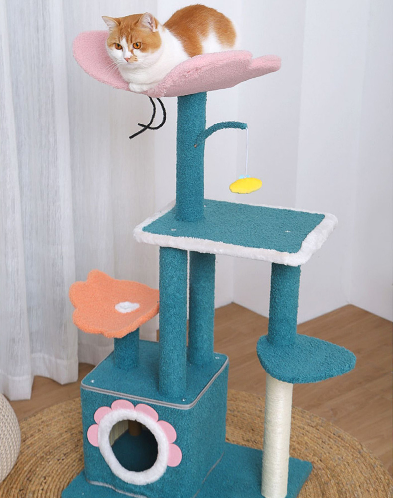ZezeLife Butterfly World Cat Tree, view 4