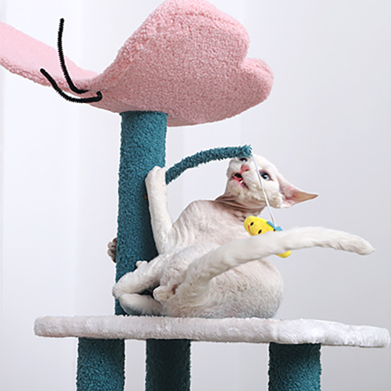 ZezeLife Butterfly World Cat Tree, view 6