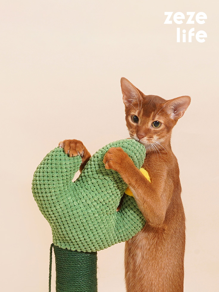 ZezeLife Cactus Cat Scratching Post, view 2