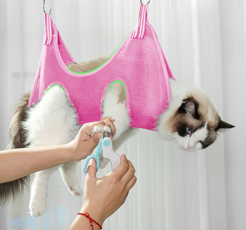 ZezeLife Cat Grooming Hammock, view 3