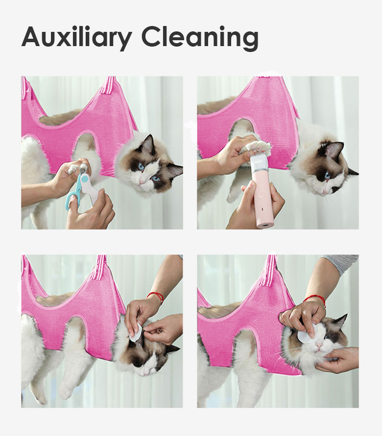 ZezeLife Cat Grooming Hammock, view 4