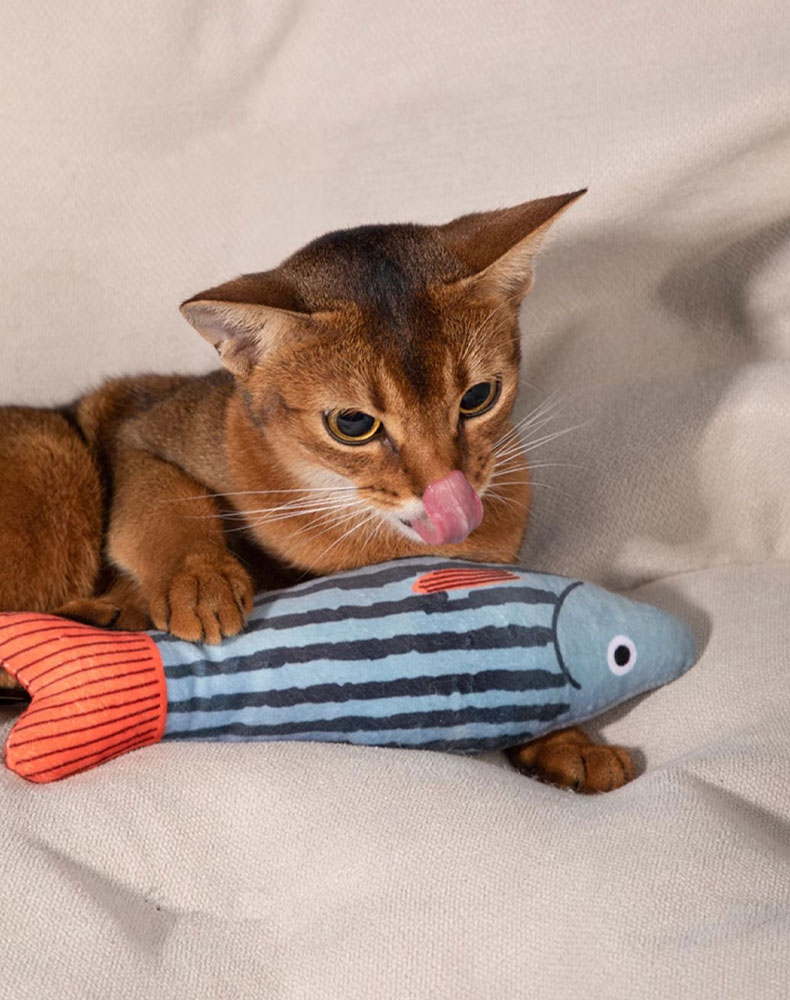 ZezeLife Cat Toy Fish Catnip Toy, view 3