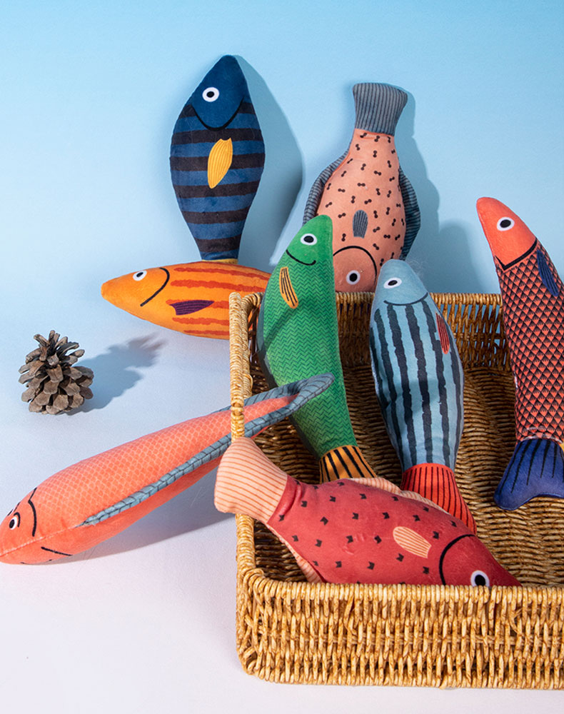 ZezeLife Cat Toy Fish Catnip Toy, view 5