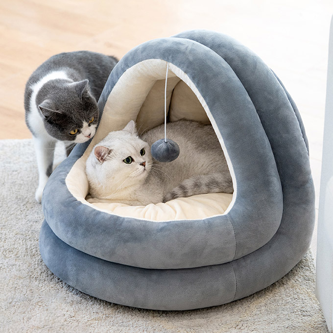 ZezeLife Cat Cave Bed, view 3