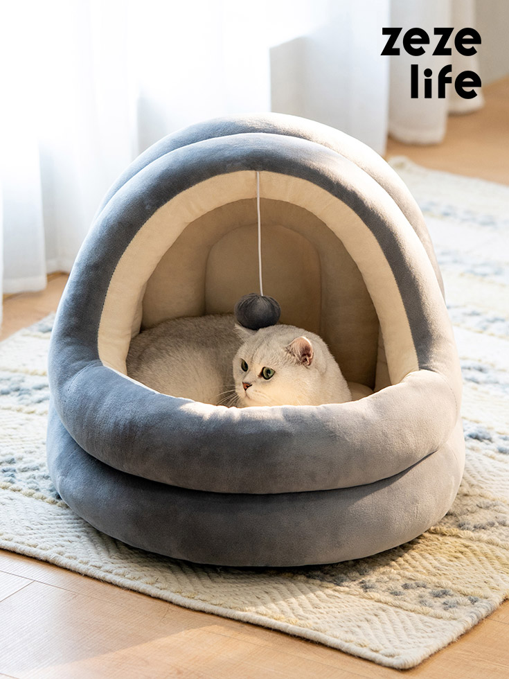 ZezeLife Cat Cave Bed, view 5
