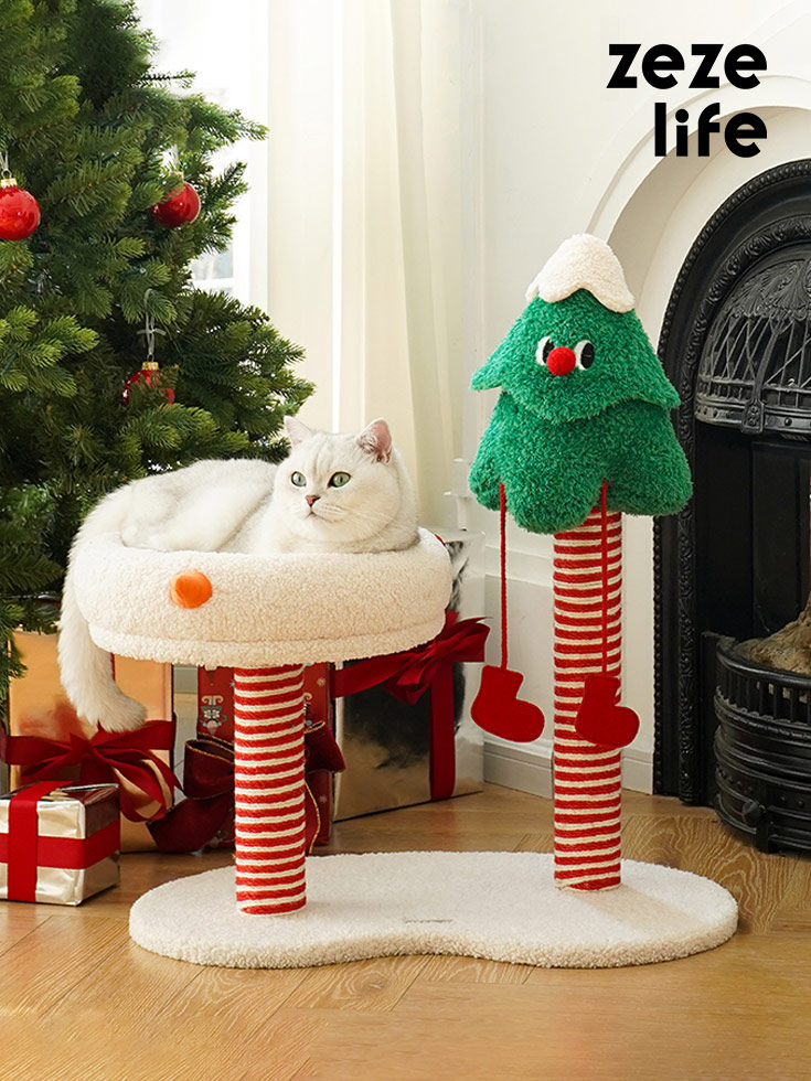 ZezeLife Cedar Cat Tree