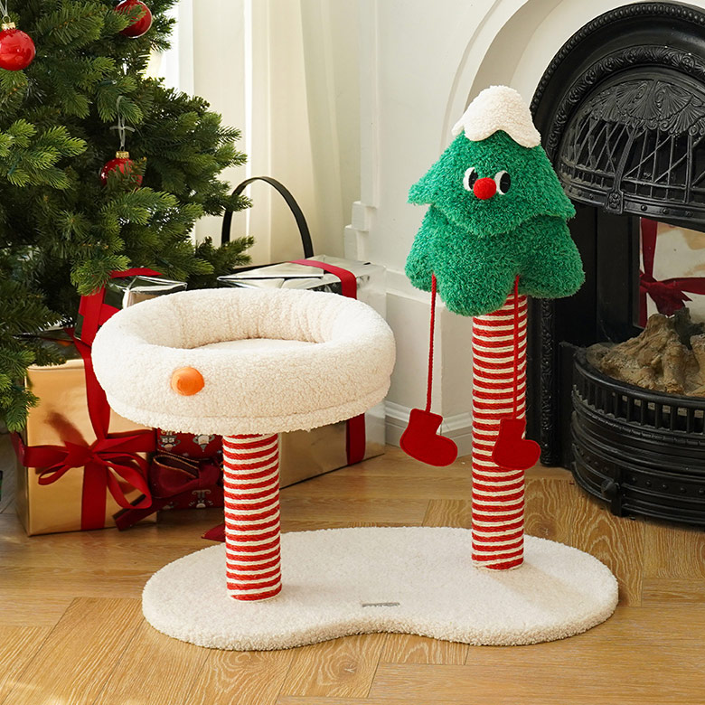 ZezeLife Cedar Cat Tree, view 3